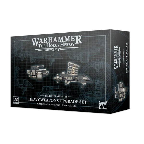 Warhammer: The Horus Heresy: Heavy Weapons Upgrade Set: Missile Launchers and Heavy Bolters