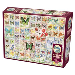 Butterflies and Blossoms: 2000pc