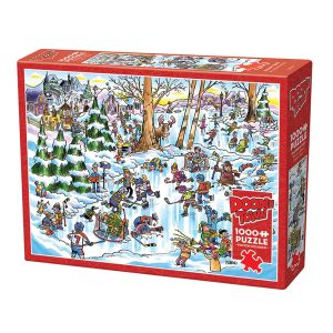 DoodleTown: Hockey Town: 1000pc