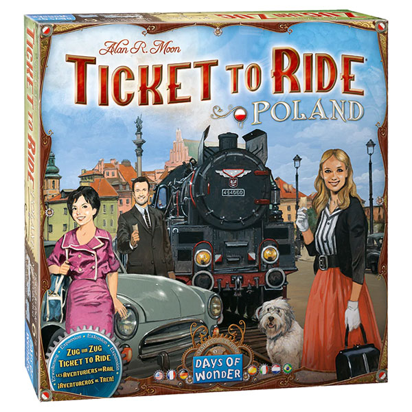 Ticket to Ride: Map Expansion 6.5: Poland