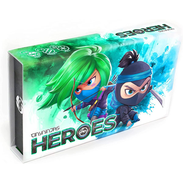 Tiny Ninjas: Heroes – Gioco Da Tavolo Tattico Per 1-2 Giocatori, 10+ Anni, 30 Minuti (Edizione Italiana)