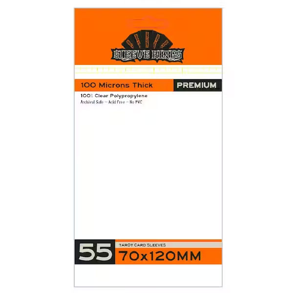 Sleeve Kings: Premium 70x120mm 55 Pack Card Sleeves