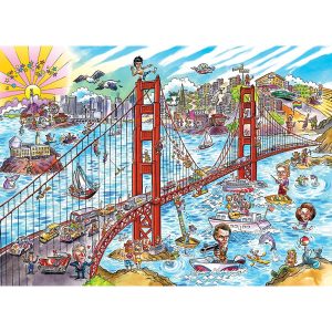DoodleTown: San Fransisco: 1000pc
