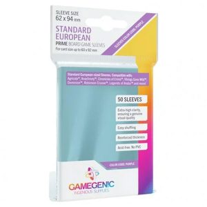 Gamegenic: Gamegenic Prime Standard European-Sized 62x94mm