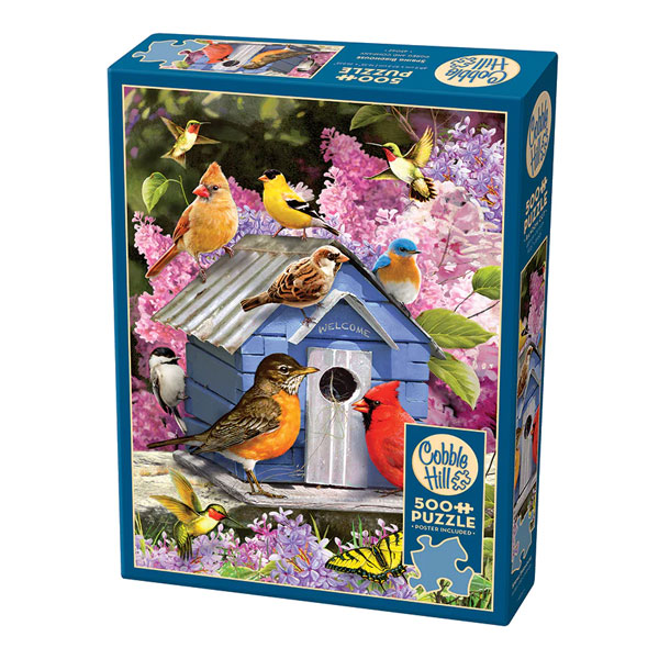Spring Birdhouse: 500pc