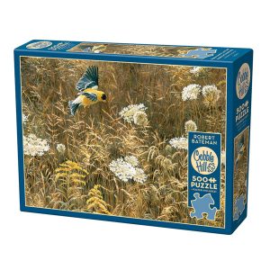 Queen Anne's Lace And American Goldfinch: 500pc