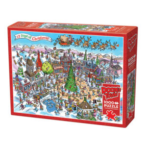 DoodleTown: 12 Days of Christmas: 1000pc