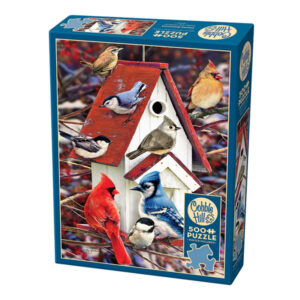 Winter Birdhouse: 500pc