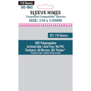 Sleeve Kings: 110x110mm 110 Pack Card Sleeves