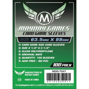 Mayday Games 63.5 x 88mm Sleeves