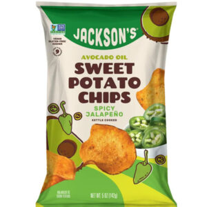 Jackson's Sweet Potato Chips: Spicy Jalapeno