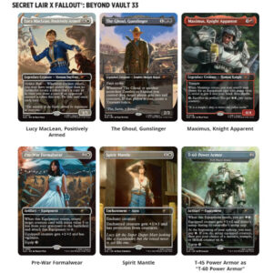 Magic the Gathering: Secret Lair: Fallout Beyond Vault 33