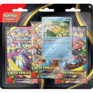 Pokemon: ME01: 3 Pack Blister