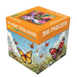 Magic Square Puzzle: Butterflies (36pc)