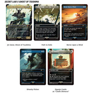 Magic the Gathering: Secret Lair Playstation: Ghost of Tsushima