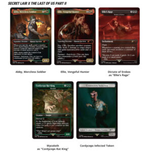 Magic the Gathering: Secret Lair Playstation: The Last of Us Part 2