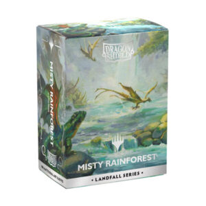 Dragon Shield Standard Sleeves: Landfall Series Misty Rainforest