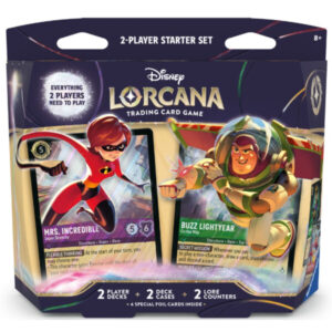 Disney Lorcana: Wilds Unknown: Two-Player Deck (Elastigirl/Buzz Lightyear)